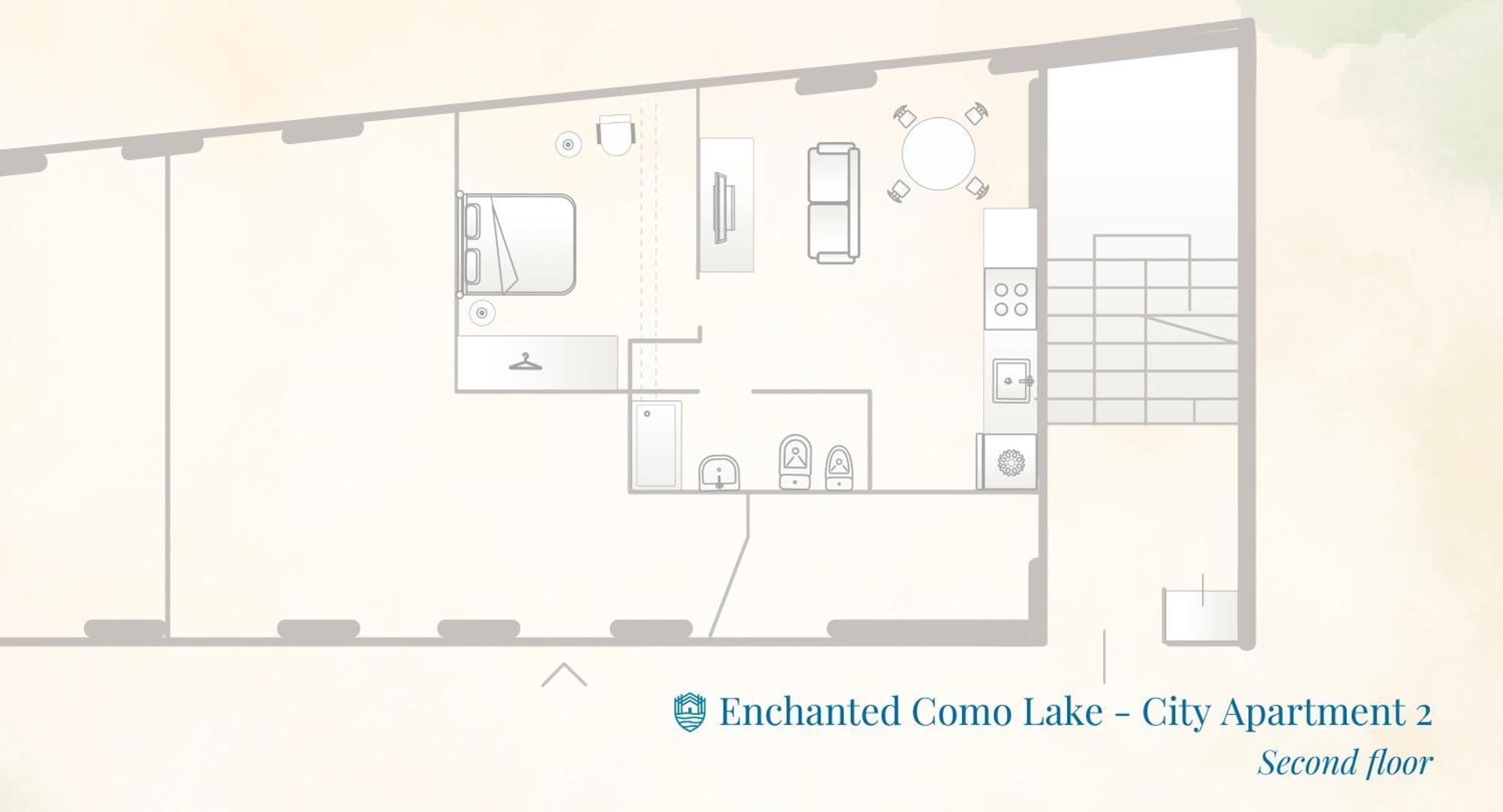 Enchanted Como Lake - City Apartment 2 By Rent All Como Bagian luar foto
